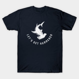 Let's Get Hammered - vintage design T-Shirt